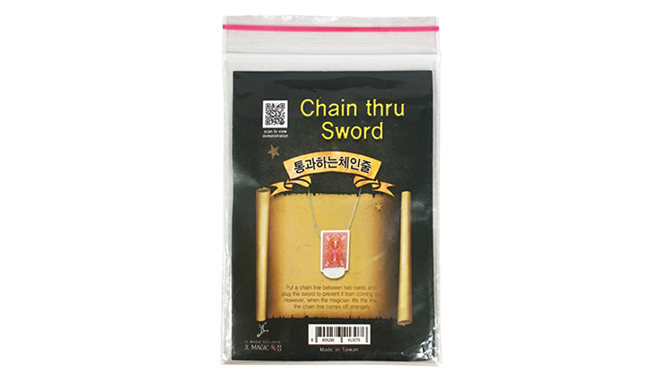 Chain Thru Sword by JL Magic - Trick